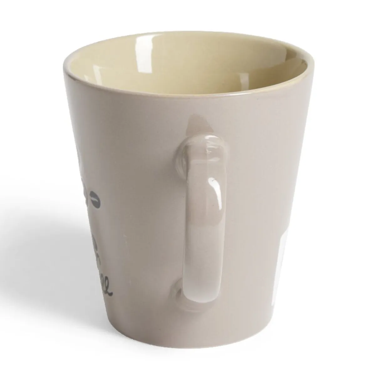 Mug grès 600mL Ø9xH10cm - 4 coloris^Gifi Outlet