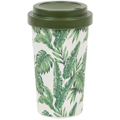 Mug imprimé avec couvercle uni 400 ml^Gifi Sale