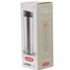 Mug isotherme 0,4 L gris Curver^Gifi Outlet