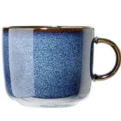 Mug émail porcelaine bleu 350ml Ø9,4xH8cm^Gifi Clearance