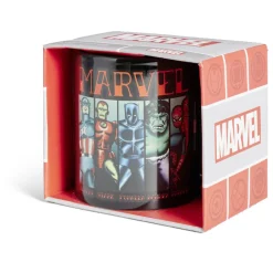 Mug Marvel personnages emblématiques noir et rouge 315ml^Gifi Online