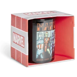 Mug Marvel personnages emblématiques noir et rouge 315ml^Gifi Online