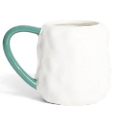 Mug mouton dolomite blanc et gris Ø10xH10cm^Gifi Best