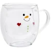 Mug Noël verre double paroi 30cl - 2 modèles^Gifi Outlet