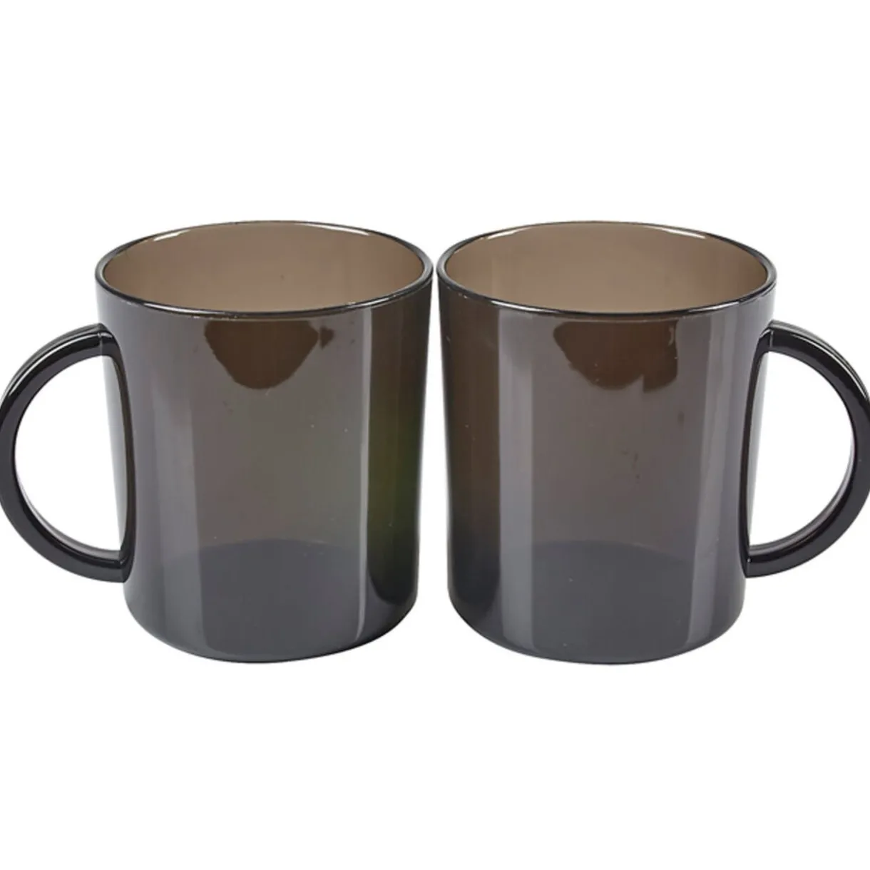 Mug plastique noir x2^Gifi Sale
