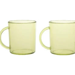 Mug plastique vert x2^Gifi Hot
