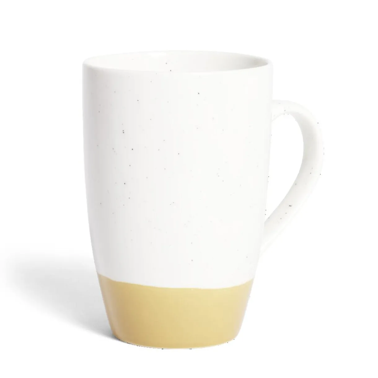 Mug porcelaine blanc et beige 500ml^Gifi Online