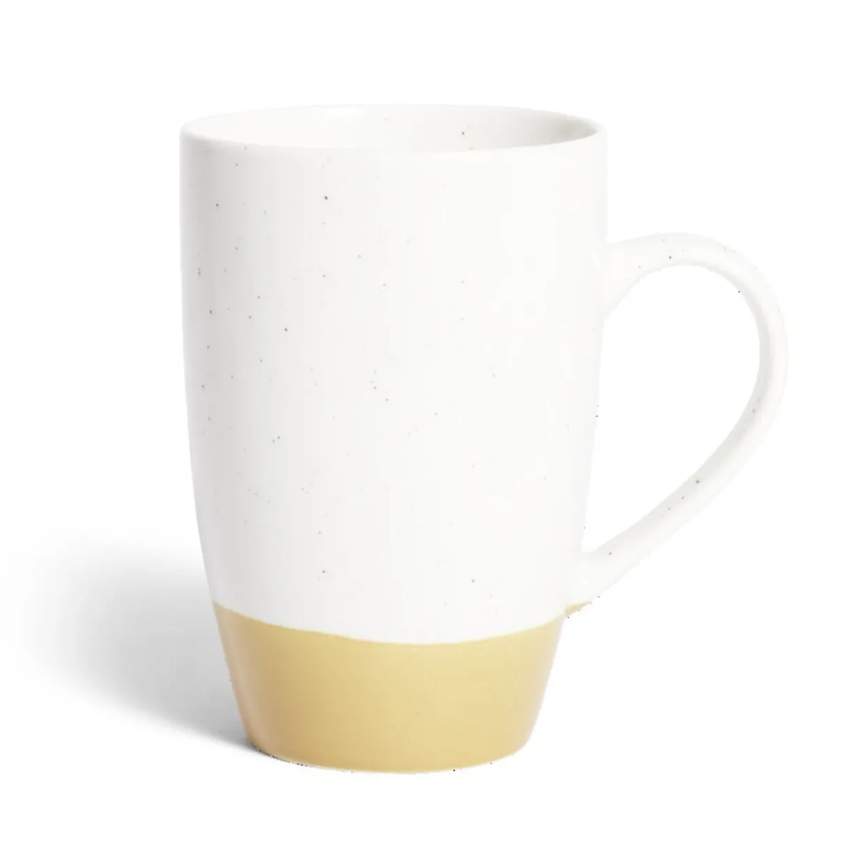 Mug porcelaine blanc et beige 500ml^Gifi Online
