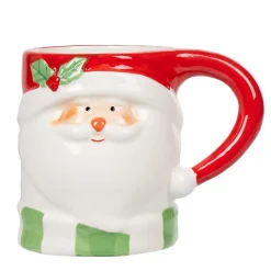 Mug père Noël rouge et blanc^Gifi New