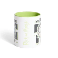 Mug Rick et Morty blanc et vert clair 315ml^Gifi Outlet