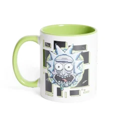 Mug Rick et Morty blanc et vert clair 315ml^Gifi Outlet