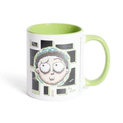 Mug Rick et Morty blanc et vert clair 315ml^Gifi Outlet