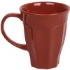 Mug rouge cotelé^Gifi Hot