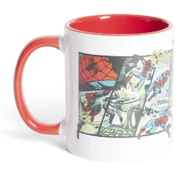 Mug Spiderman Marvel BD blanc et rouge 315ml^Gifi Clearance