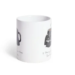 Mug Star Wars Dark Vador blanc et noir 315ml^Gifi Discount
