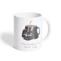 Mug Star Wars Dark Vador blanc et noir 315ml^Gifi Discount