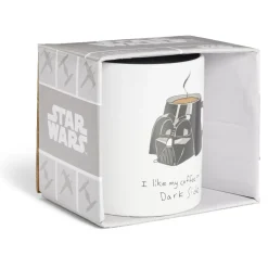 Mug Star Wars Dark Vador blanc et noir 315ml^Gifi Discount