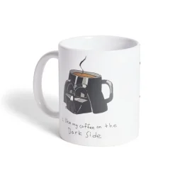 Mug Star Wars Dark Vador blanc et noir 315ml^Gifi Discount