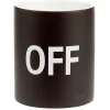 Mug thermique ON chaud OFF froid noir et blanc^Gifi Discount