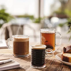 Mug transparent en verre trempé design conserve Luminarc 9 cl^Gifi Clearance