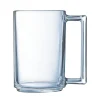 Mug transparent en verre trempé droit Luminarc 32 cl^Gifi Clearance
