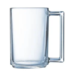 Mug transparent en verre trempé droit Luminarc 32 cl^Gifi Clearance