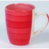 Mug uni rouge coquelicot tons sur tons^Gifi Outlet