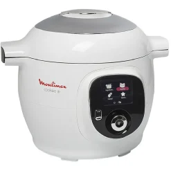 Multicuiseur Cookéo + Moulinex 150 recettes best of blanc^Gifi New