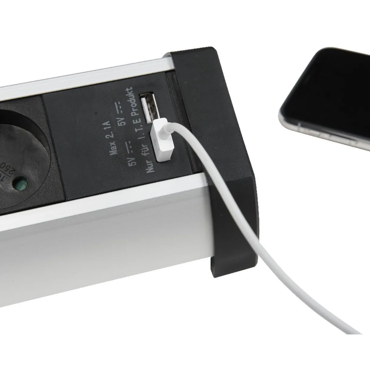 Discount Gifi Multiprise 5 prises et 2 ports USB