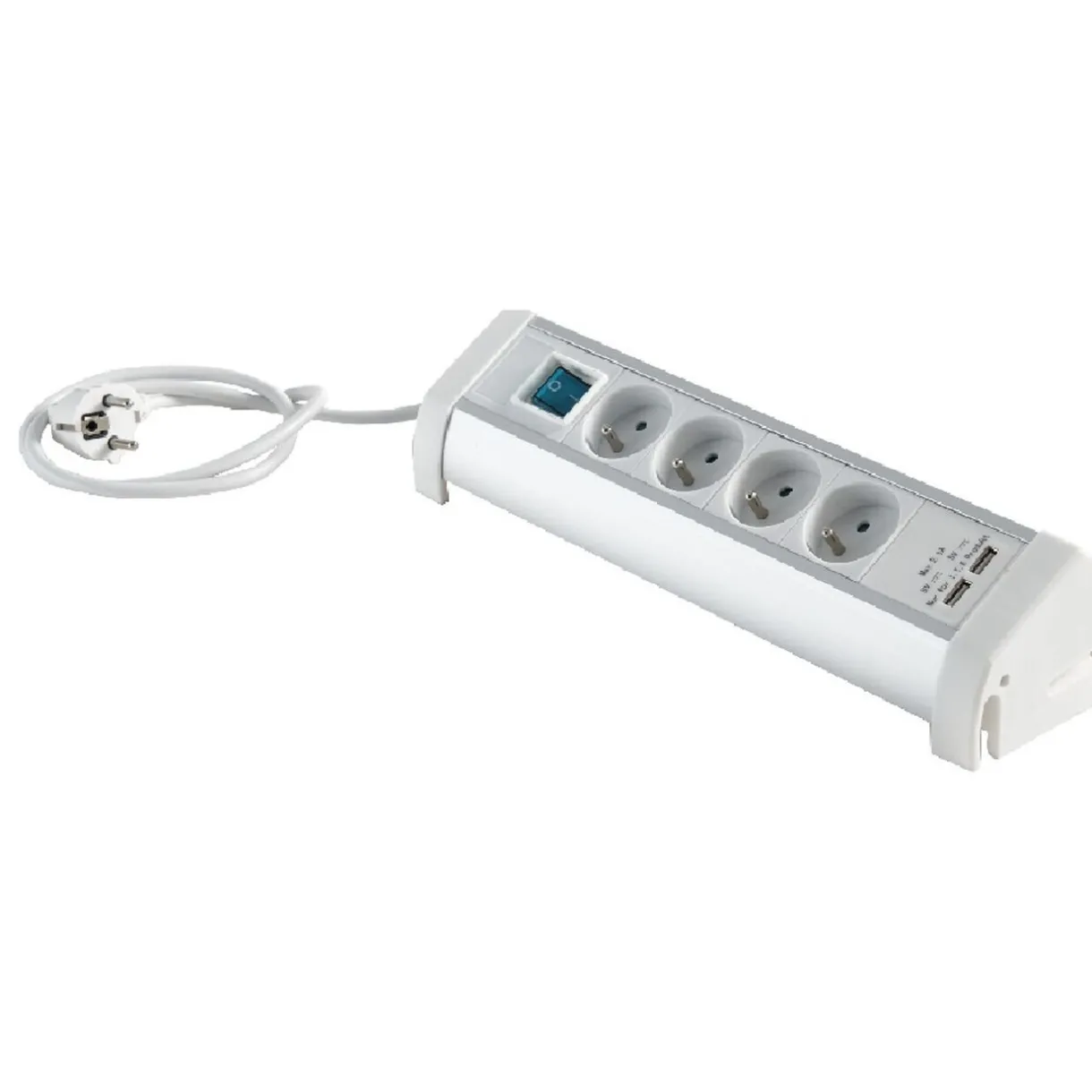 Discount Gifi Multiprise 5 prises et 2 ports USB