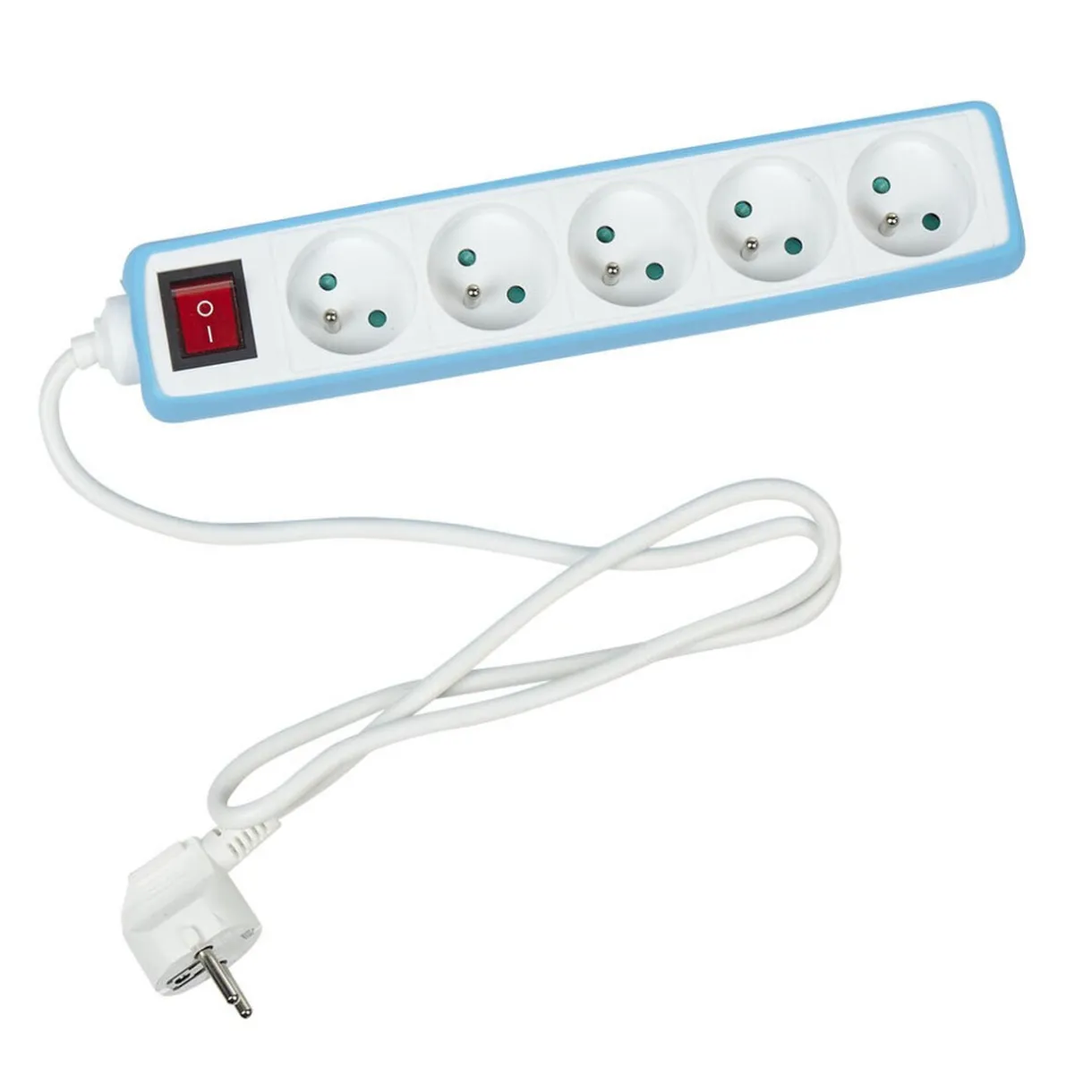 Hot Gifi Multiprise avec housse silicone bleue