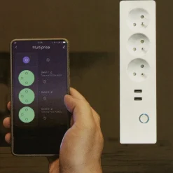Sale Gifi Multiprise connectée Wifi 3x16A + 2xUSB