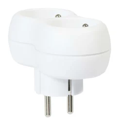 Sale Gifi Multiprise duplite blanche 2 prises