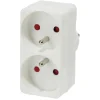 Discount Gifi Multiprise duplite 2x16A blanc