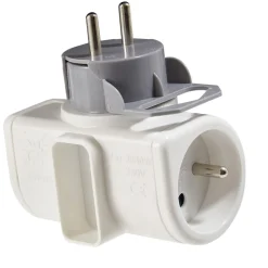 Sale Gifi Multiprise rotative 180° triplite blanche