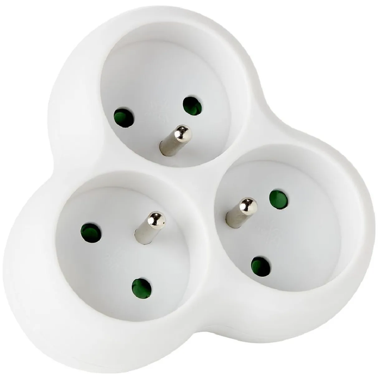 Outlet Gifi Multiprise triplite triangulaire 3x 16A