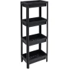 Rangement|Gifi Organiseur 4 niveaux noir