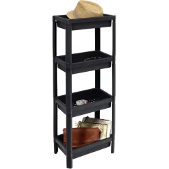Rangement|Gifi Organiseur 4 niveaux noir