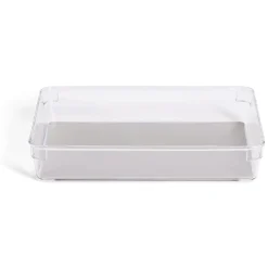 Rangement|Gifi Organiseur de tiroir plastique transparent 25x16,3xH.4,8cm