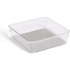 Rangement|Gifi Organiseur de tiroir plastique transparent 16,3x16,3xH.4,8cm