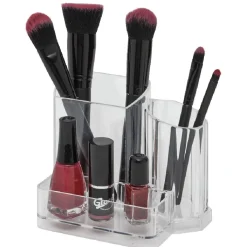 Discount Gifi Organiseur rangement cosmétique transparent