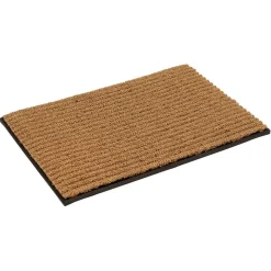 Nettoyage Et Entretien|Gifi Paillasson boucle coco 60x40cm marron