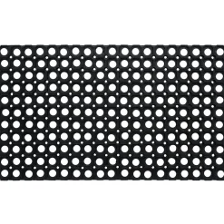 Nettoyage Et Entretien|Gifi Paillasson caillebotis en caoutchouc grattant 75x45cm