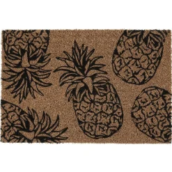 Nettoyage Et Entretien|Gifi Paillasson coco imprimé ananas noirs