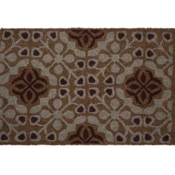 Nettoyage Et Entretien|Gifi Paillasson coco motif fleurs