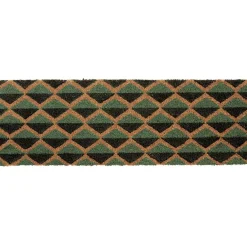 Nettoyage Et Entretien|Gifi Paillasson coco motif losanges noir gris 75x25 cm