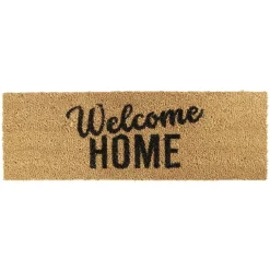 Nettoyage Et Entretien|Gifi Paillasson coco naturel inscription noire Welcome Home 75x25 cm