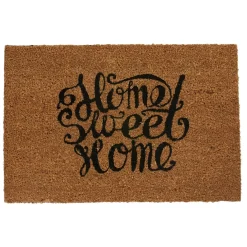 Nettoyage Et Entretien|Gifi Paillasson coco rectangulaire inscription Home Sweet Home