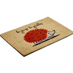 Nettoyage Et Entretien|Gifi Paillasson coco rectangulaire hérisson tu peux te gratter