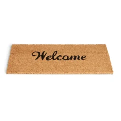 Nettoyage Et Entretien|Gifi Paillasson coco Welcome marron et noir 25x55cm